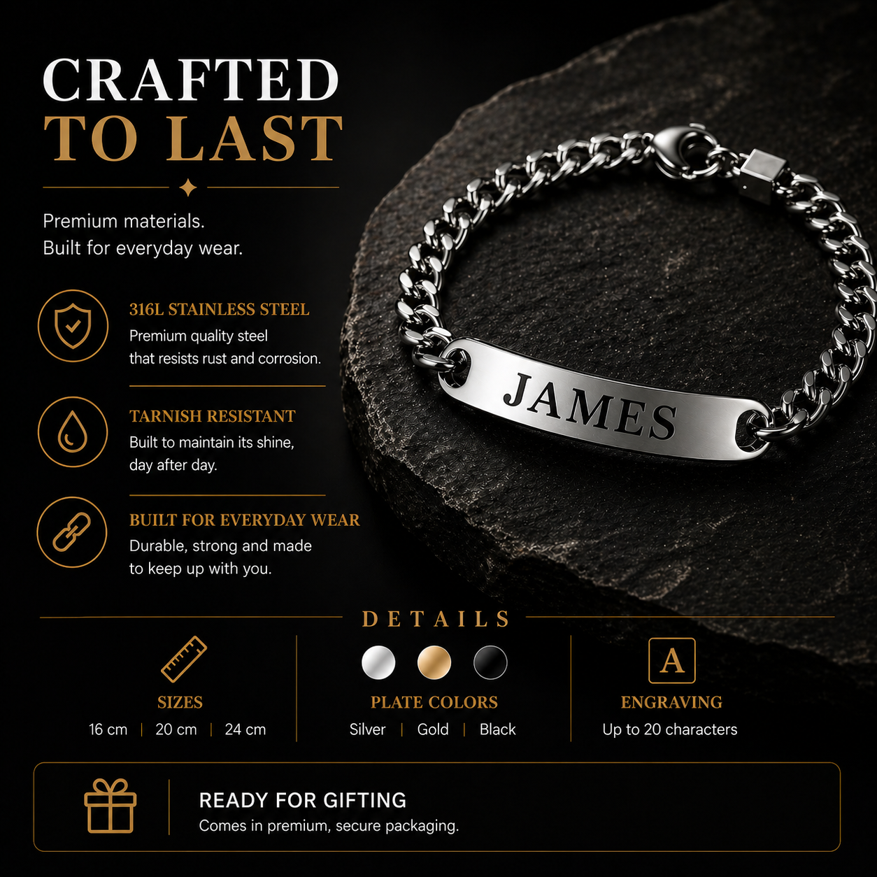 Personalized ID Bracelet — A Piece That Reflects Your Identity