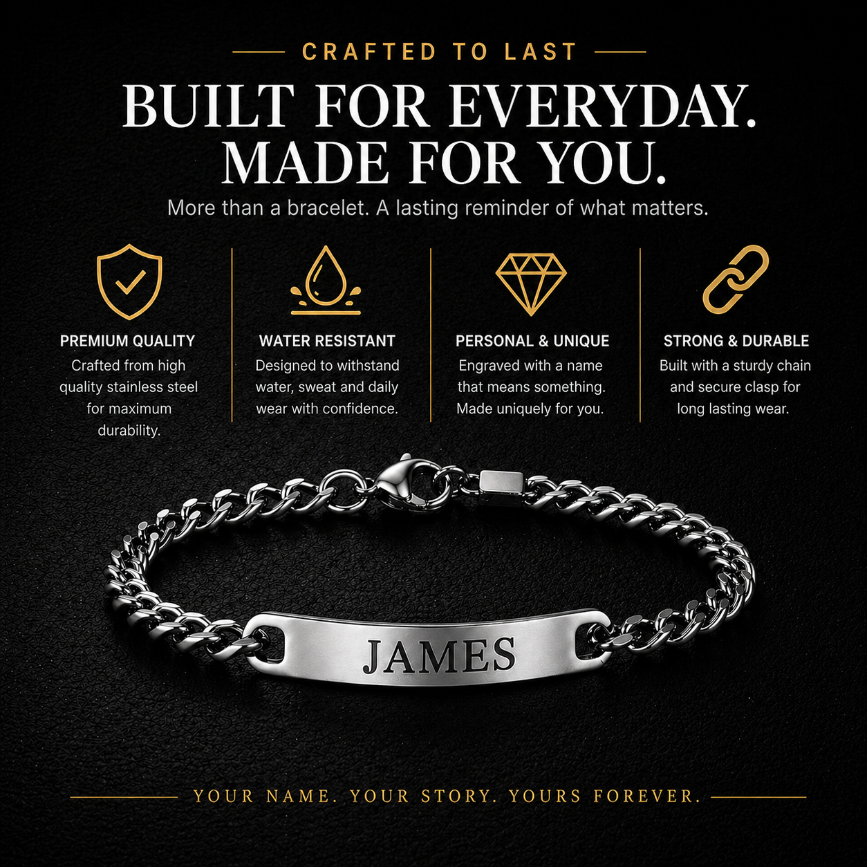 Personalized ID Bracelet — A Piece That Reflects Your Identity