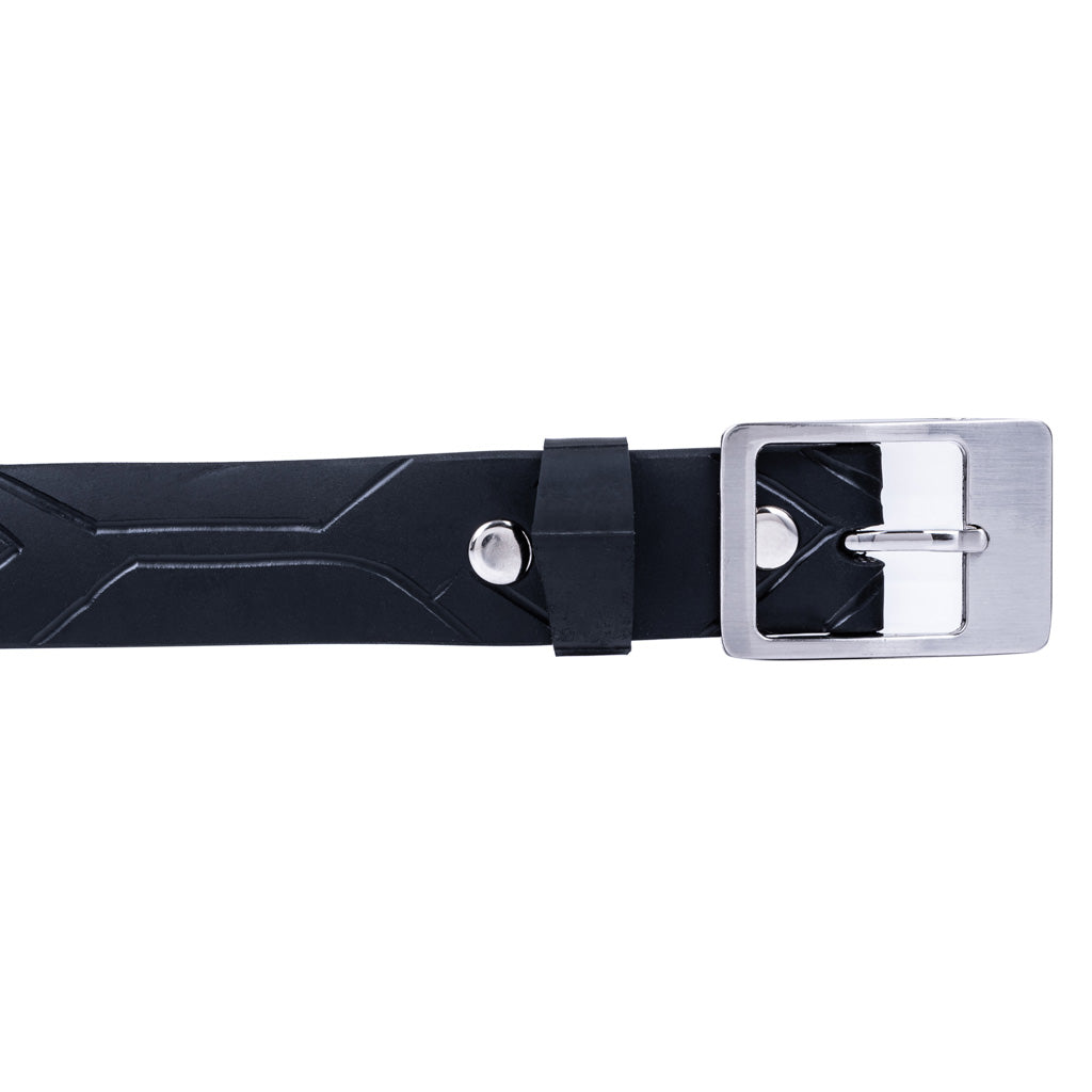 Slim Biker Vegan Belt – Cinto Unissex Sustentável em Pneu de Motocicleta Reciclado