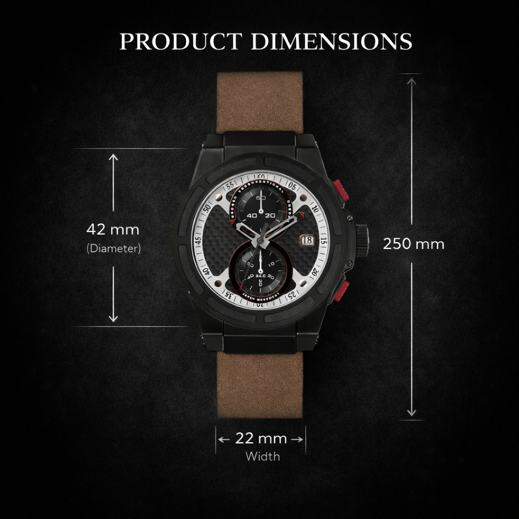 AURION BLACK CHRONO – Edição Tática Masculina