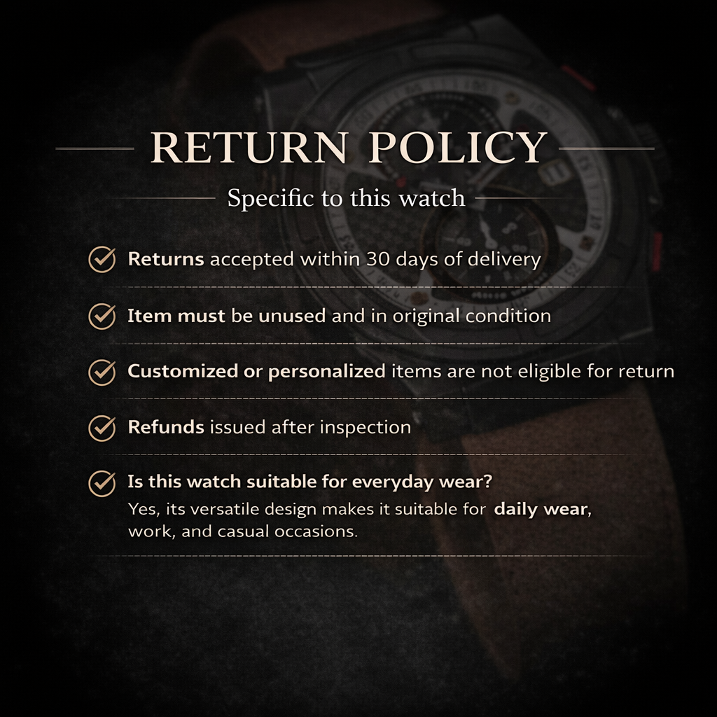 AURION BLACK CHRONO – Edição Tática Masculina