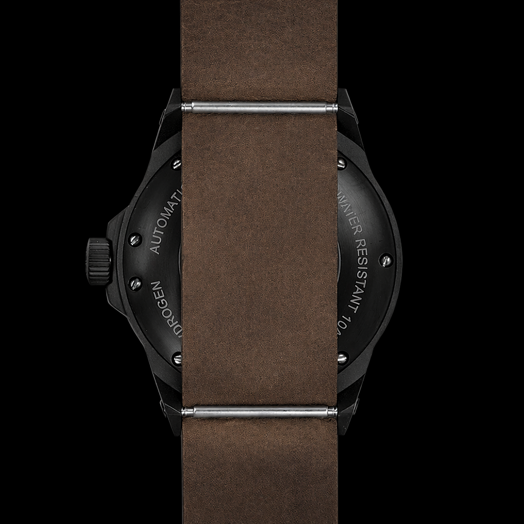 Cronógrafo Vento Blackfield em Couro