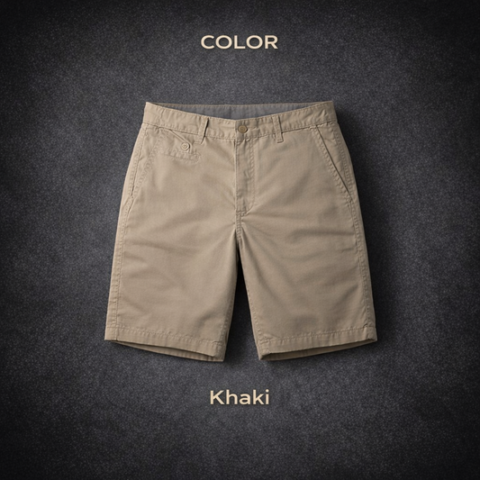 Men’s Premium Chino Shorts – Classic Tailored Fit