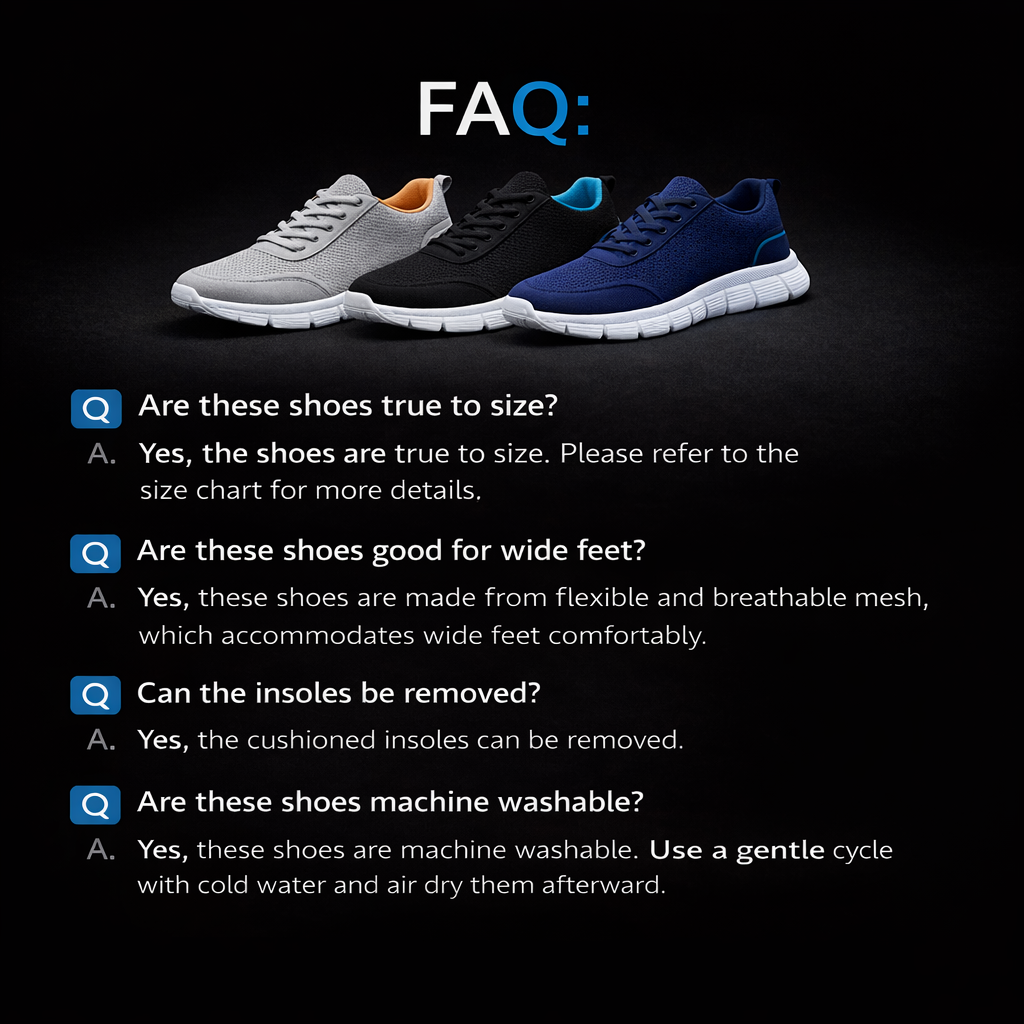 AeroFlex Everyday Mesh Sneakers