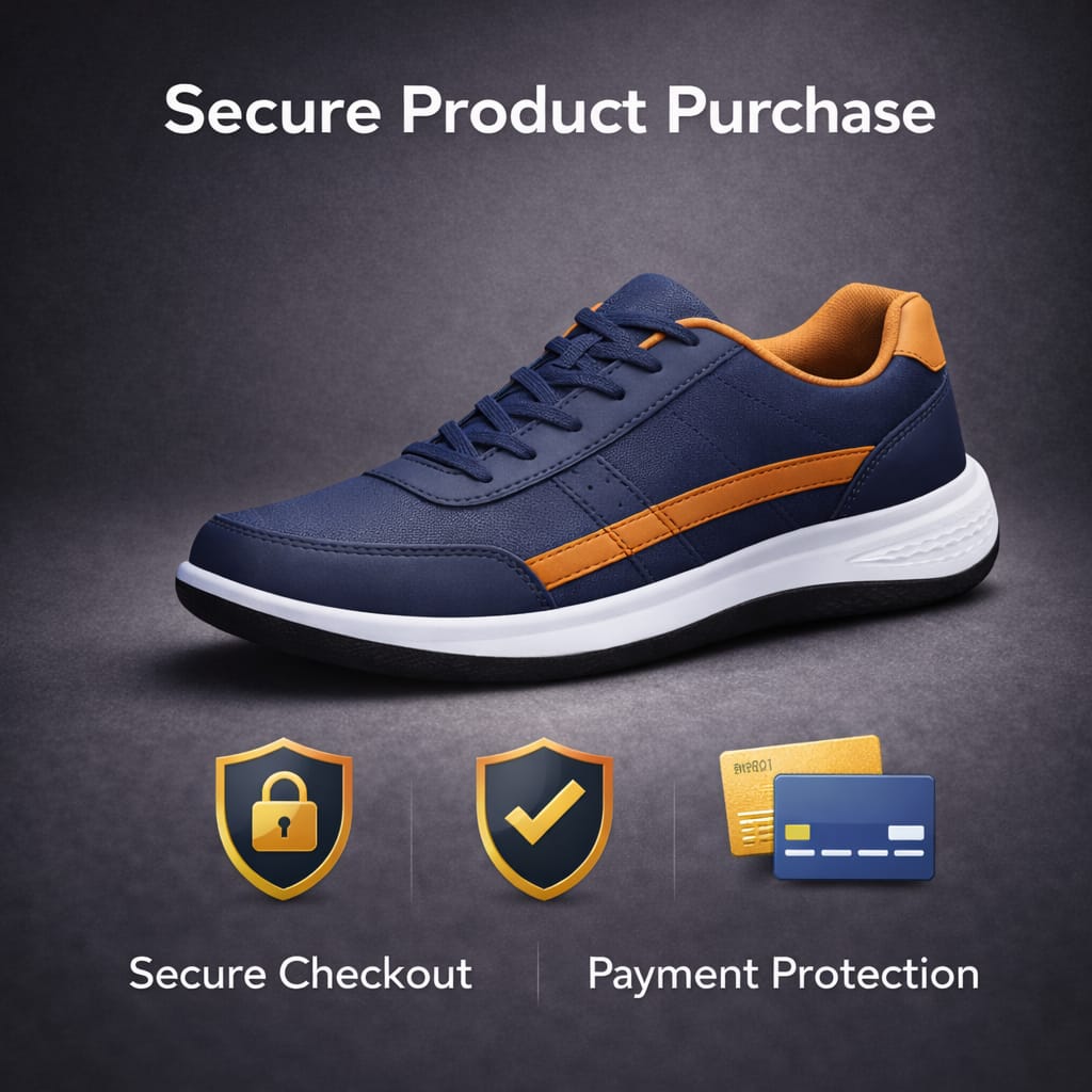 AeroFlex Men’s Breathable Casual Sneakers