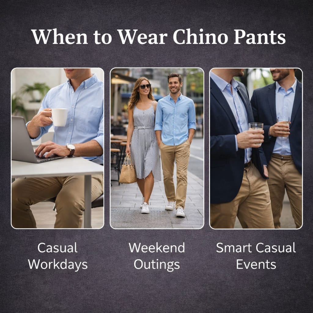 Men’s Chino Pants / Chino Trousers