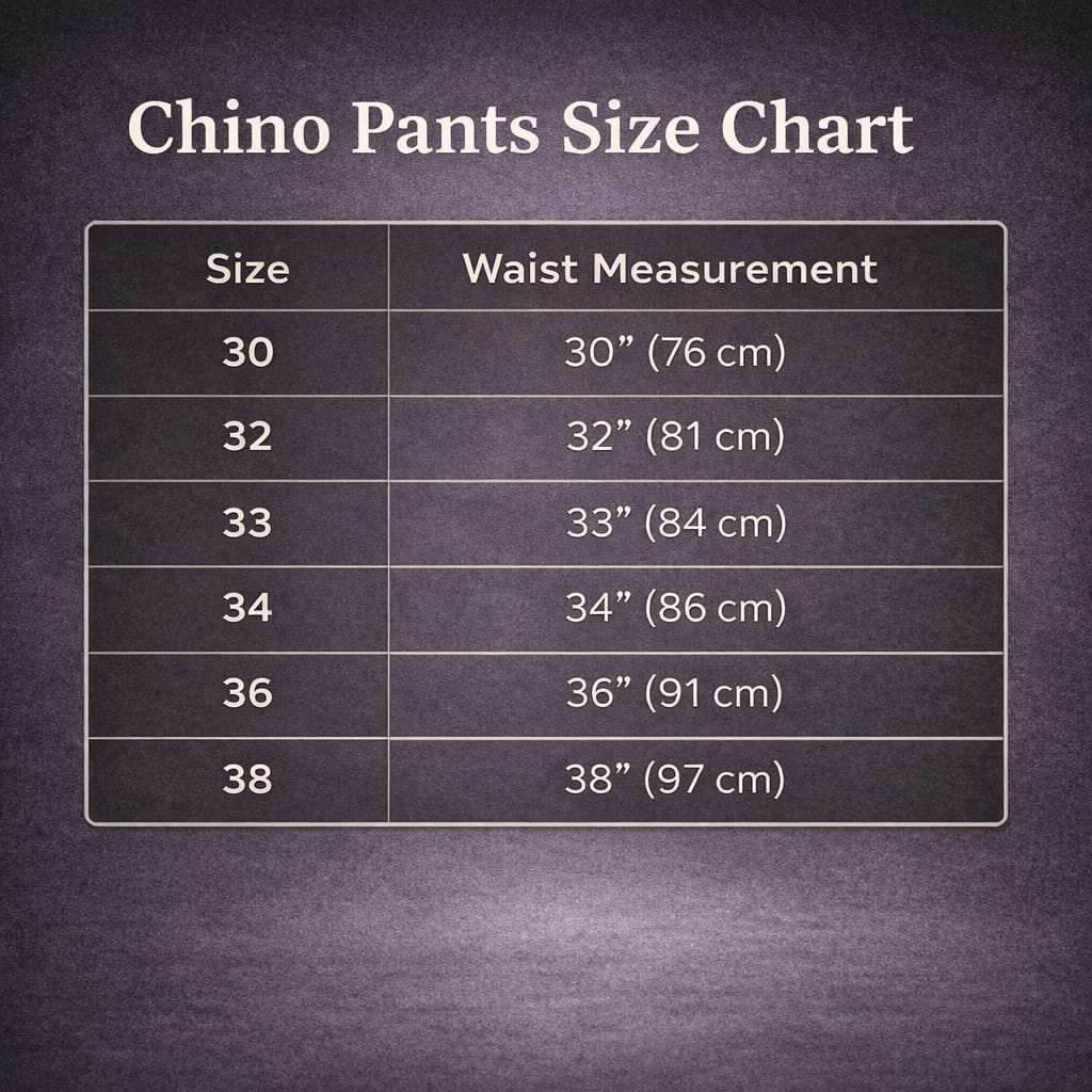 Men’s Chino Pants / Chino Trousers